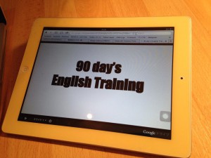 90 day's English Training
