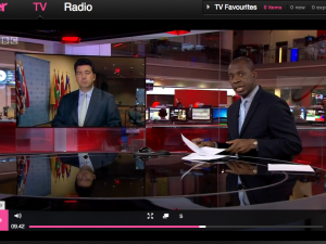 BBCIplayerのニュース画面
