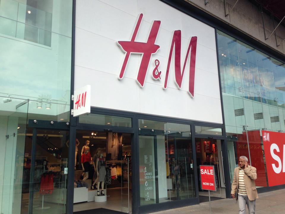 ロンドンのH&M、Hammersmith店